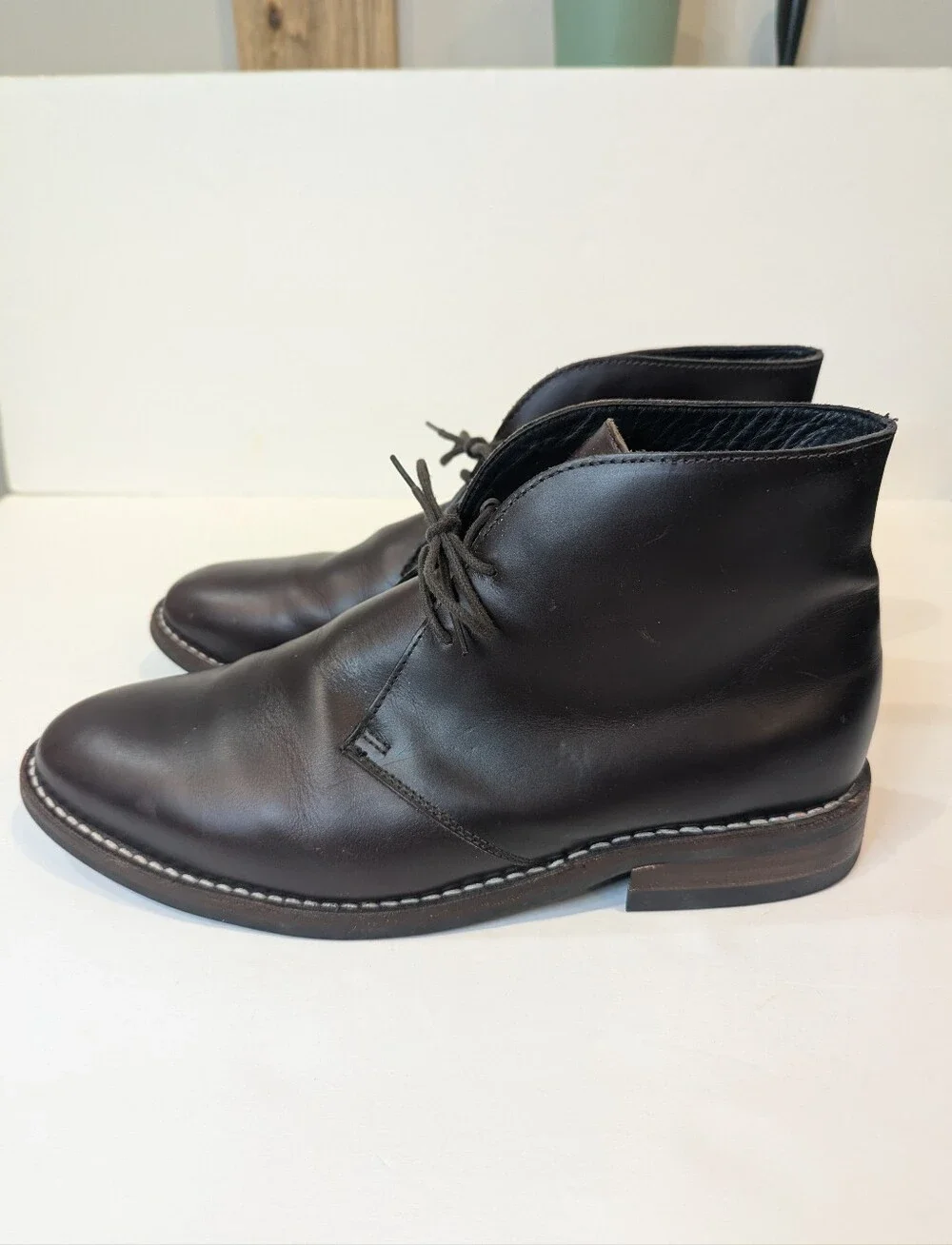 Thursday Boot Co The Scout Chukka Brown Chrome Leather Size 10.5